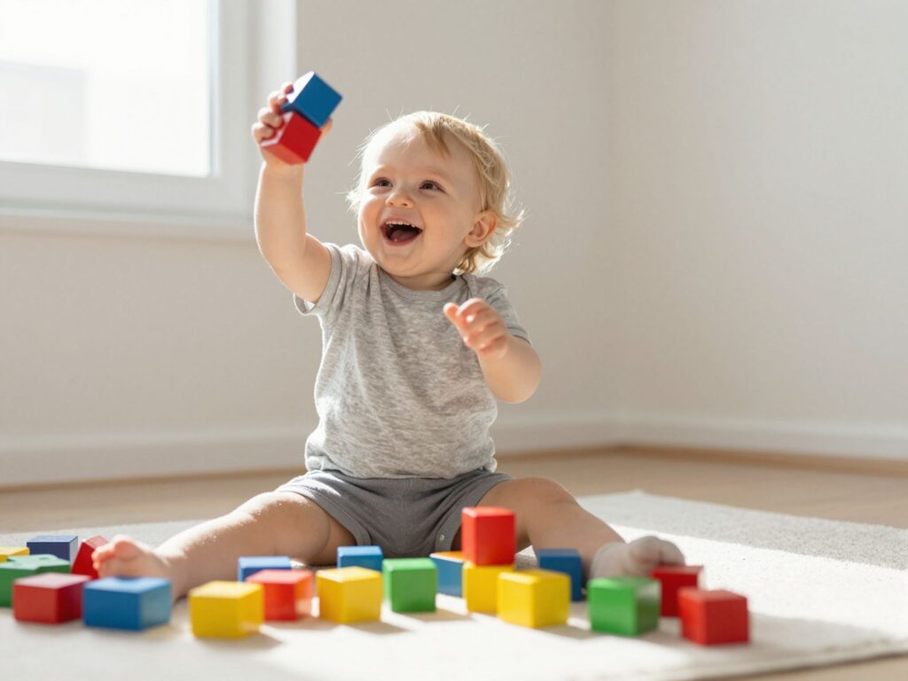 A te babád is folyton dobál? Ne aggódj, ez egy fontos lépés a fejlődésében