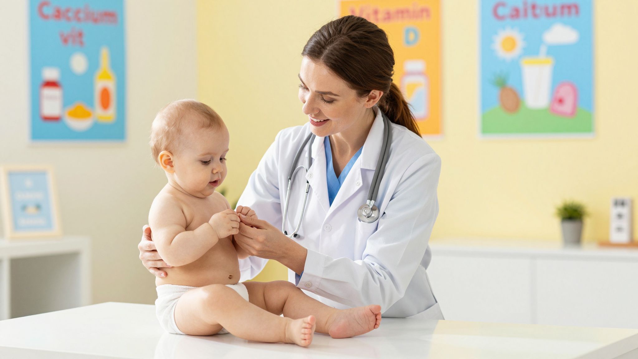 A-vitamin és D-vitamin elengedhetetlen a csontok fejlődéséhez.