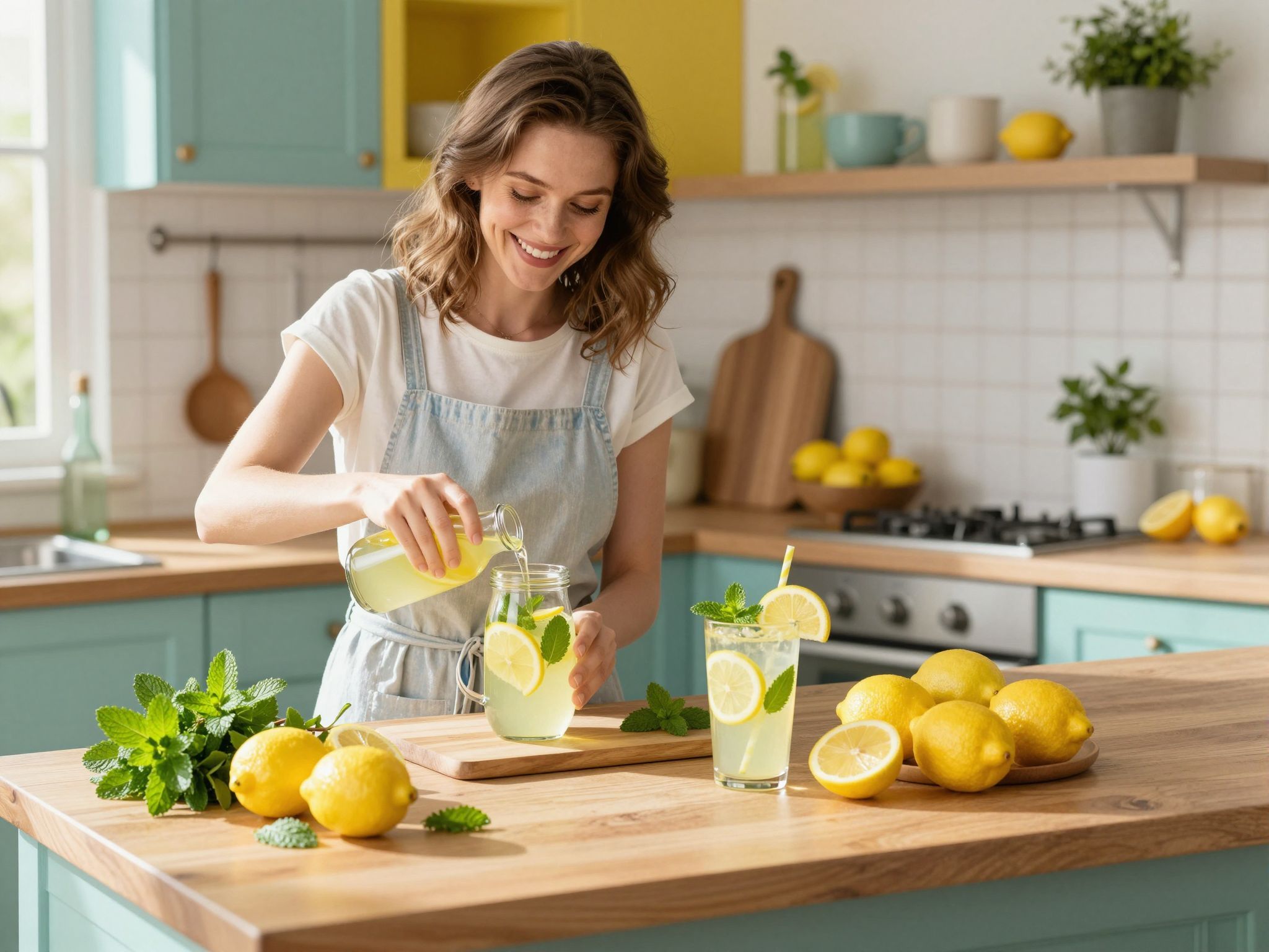 A házi szirupok természetes ízesítők a limonádéhoz.