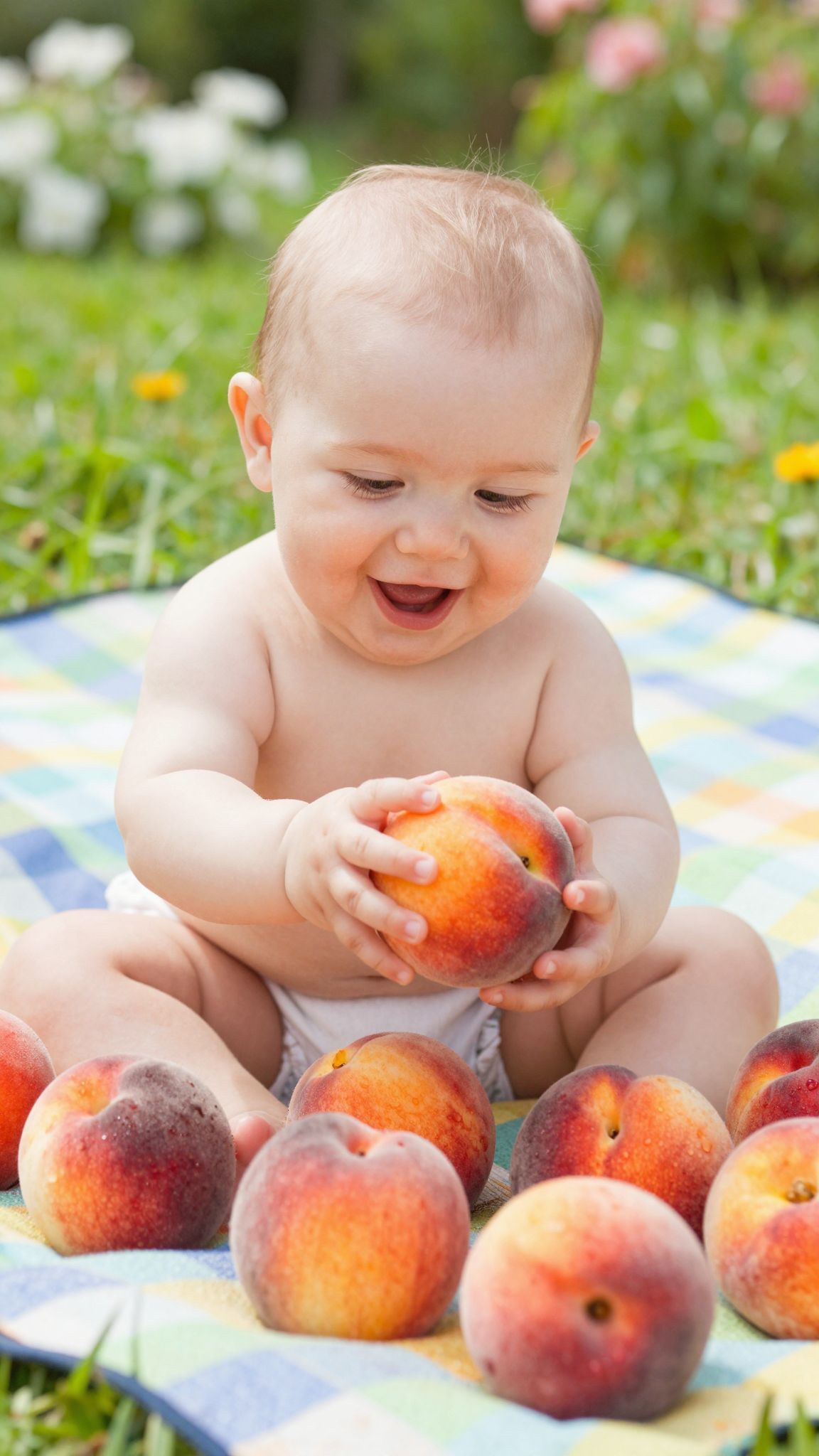 Az őszibarack gazdag vitaminokban és jó a babáknak.
