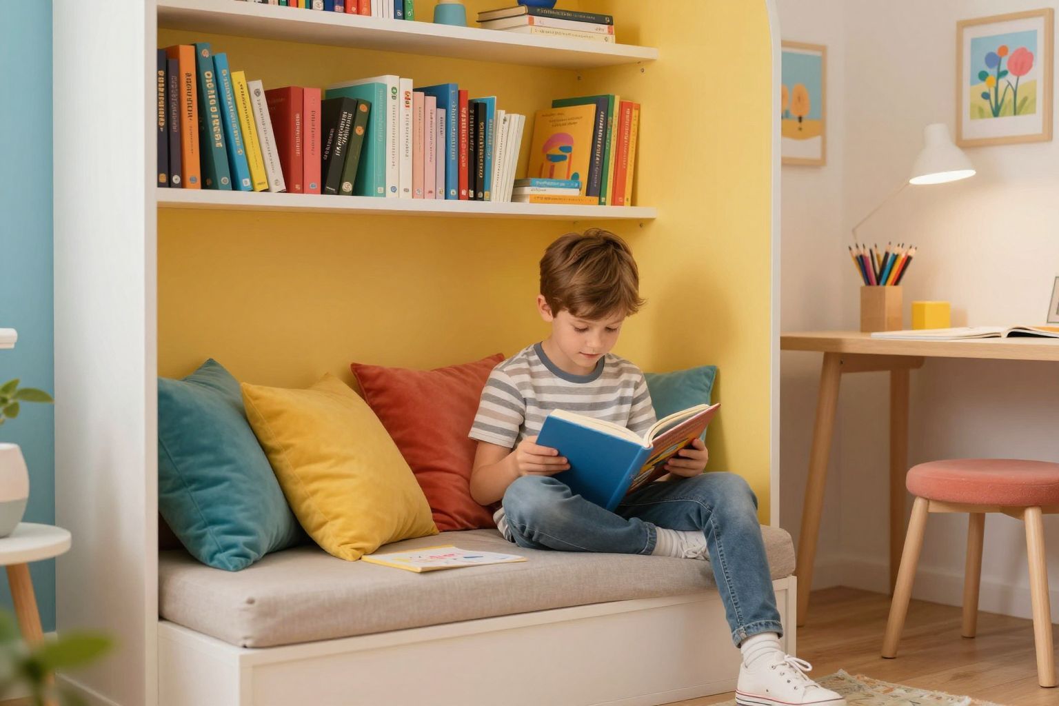 Az otthoni biztonság segíti az introvertált gyermek fejlődését.