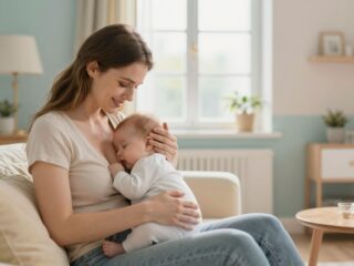 Hogyan helyezd a babát mellre? 6 legjobb szoptatási póz kezdőknek