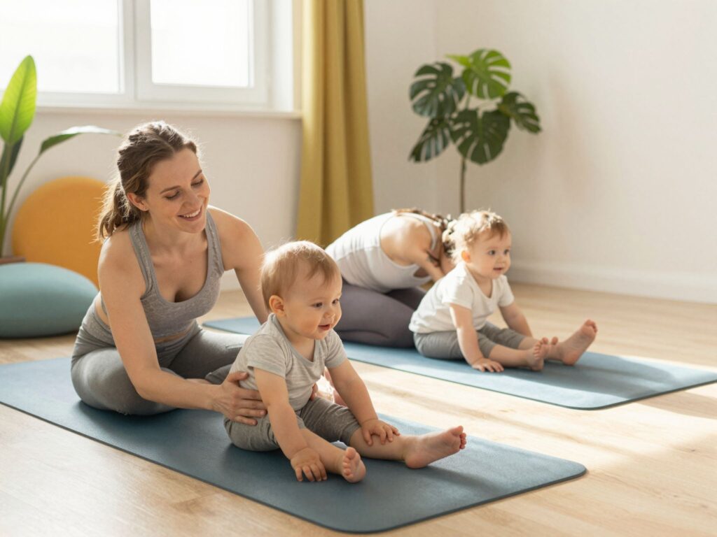 Hogyan jógázz a babáddal? Kezdő útmutató a közös relaxációhoz és mozgáshoz