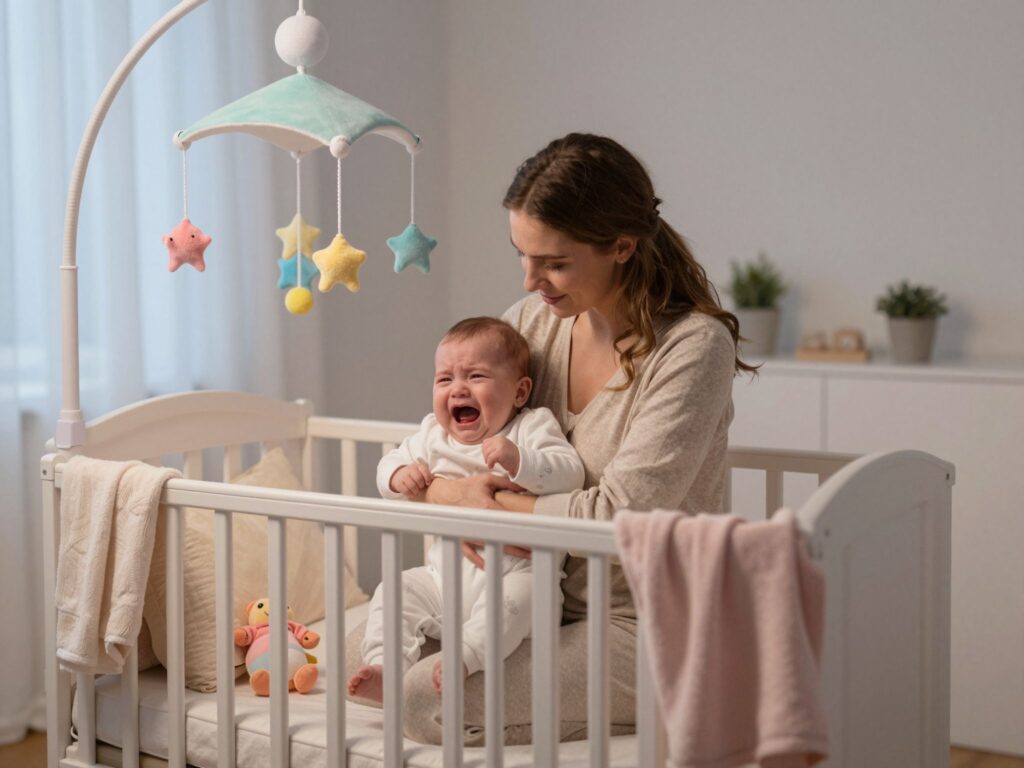 Miért sír a baba alvás helyett? Gyakori okok és megoldások a nyugodt éjszakákért