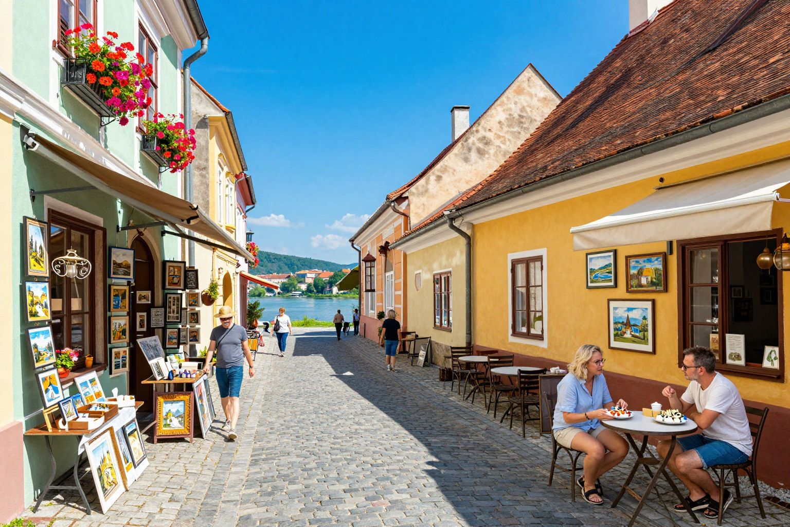 Szentendre művészeti öröksége és édességei felejthetetlen élményeket kínálnak.