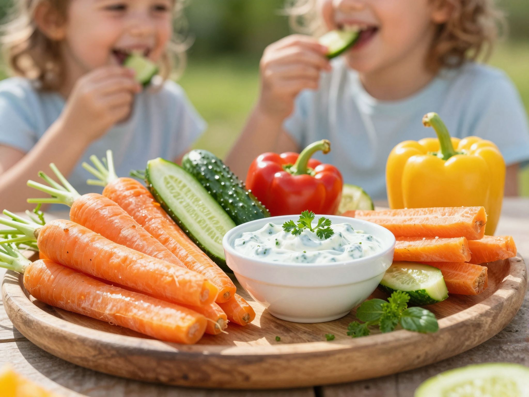 A zöldséghasábok vitaminokban gazdag, frissebbé teszik a nyarakat.