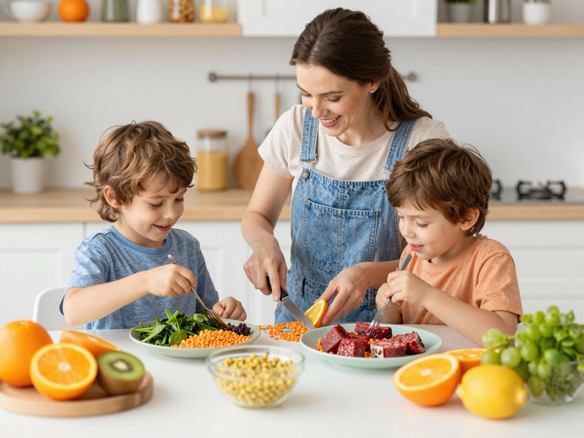A C-vitamin fokozza a vas felszívódását a szervezetben.