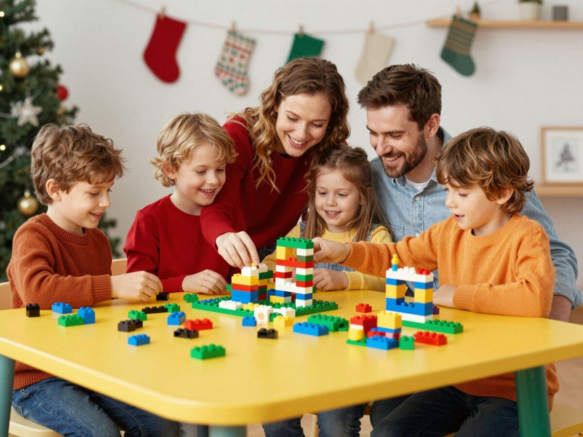 A LEGO-n túl: kreatív építőjátékok, amik összehozzák a családot az ünnepek alatt